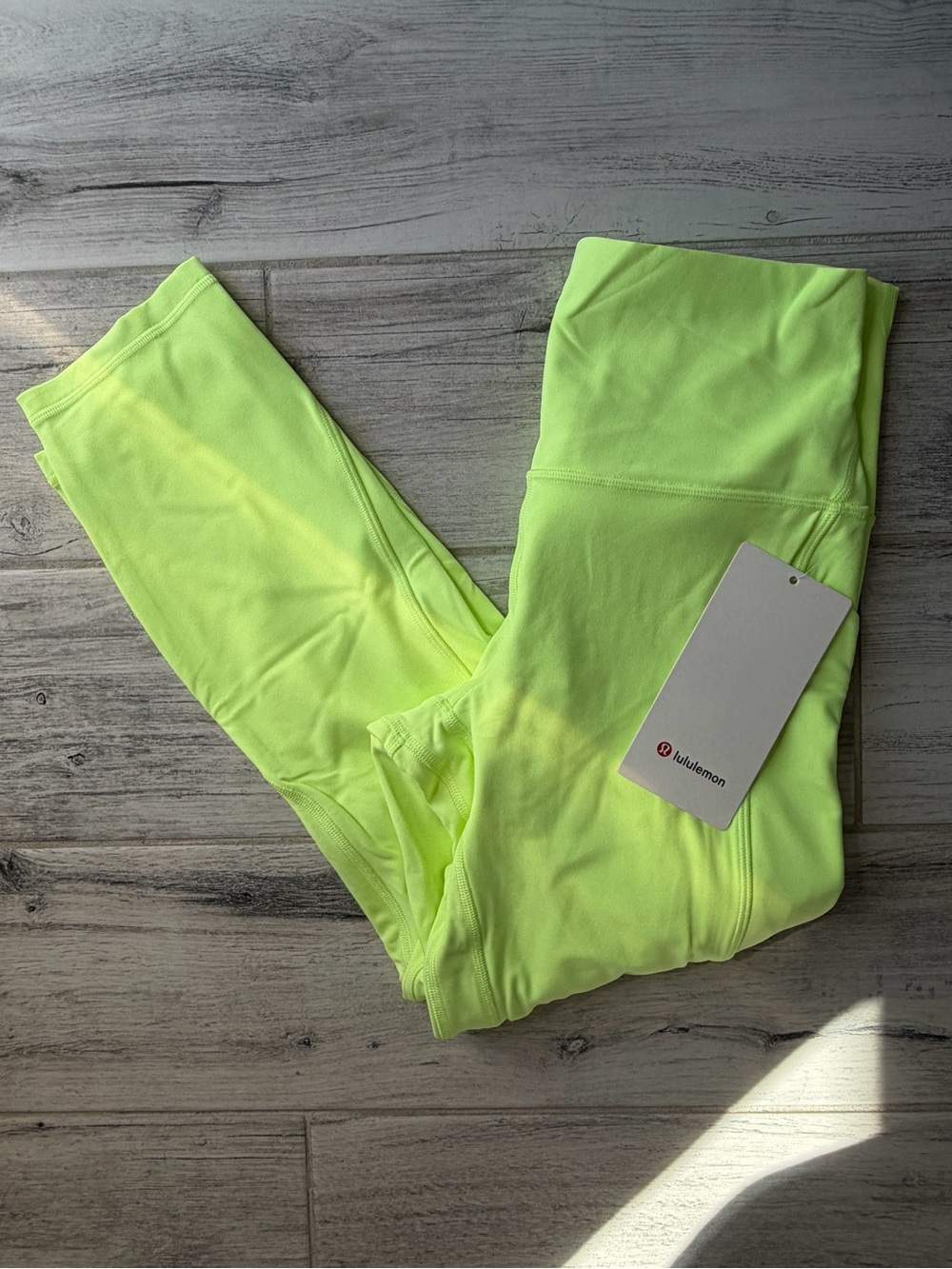 lululemon Women’s Align Neon Yellow Leggings